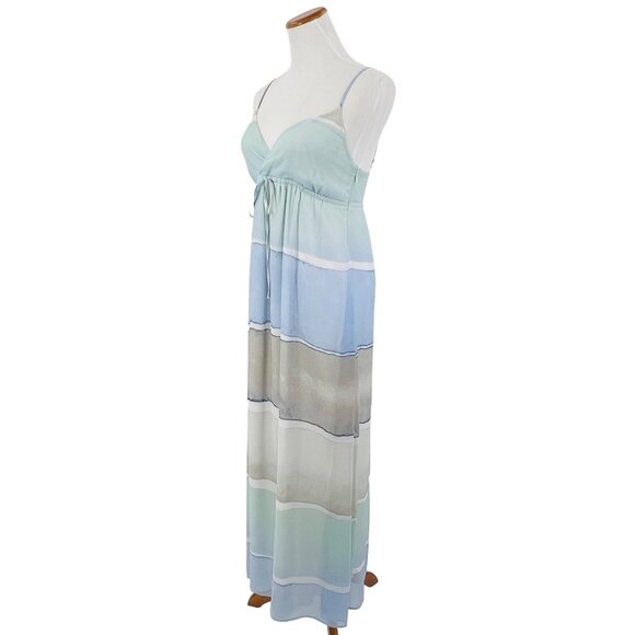Lauren Conrad Pastel Watercolor Empire Waist Maxi Dress - Picture 5 of 14